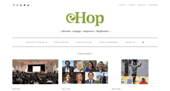 Desktop Screenshot of ehop.org